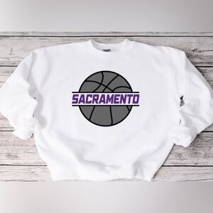 Sacramento Kings Basketball Crewneck